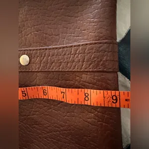 Brown Faux Leather Shoulder Bag thumbnail 8