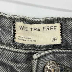 We The Free Free People Grey Wide Leg Jeans Womens Size 29 thumbnail 5