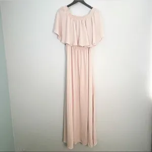 NWOT SHOW ME YOUR MUMU SMYM Hacienda Maxi Dress Dusty Blush XXL thumbnail 6
