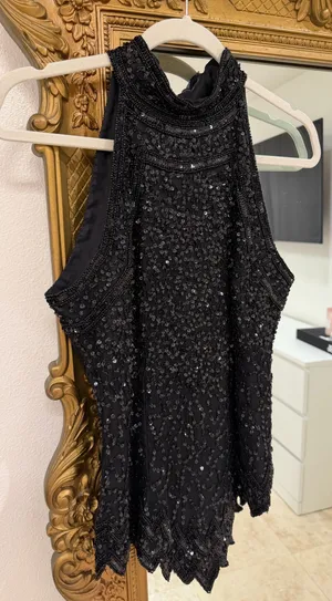 Sequin top vintage beaded Black thumbnail 1