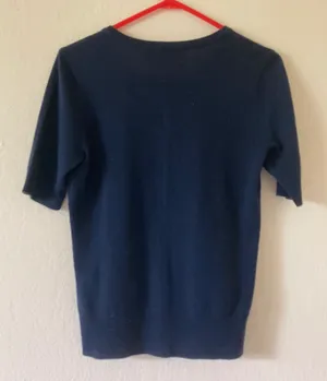 Navy Sweater Cardigan thumbnail 2