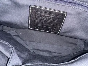 Vintage Y2K Coach Signature Black Buckle Shoulder Bag thumbnail 6