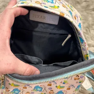 DISNEY Danielle Nicole Pixar Characters Mini Backpack, Excellent Condition thumbnail 2