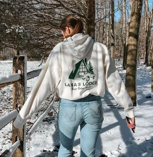 Lanaslagoon hoodie White Size M thumbnail 1