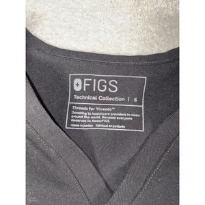 figs scrub set Catarina top (s) & zamora joggers (xs/p) black thumbnail 3