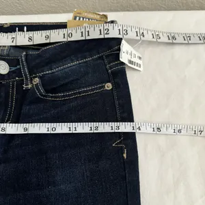 Aeropostale Womens Jeans Pants Size 00 Bayla Skinny Core Low Rise Dark Wash Y2k thumbnail 13