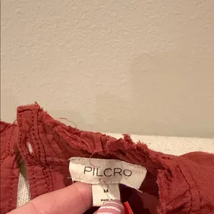 Anthropologie Pilcro Long-Sleeve Mock-Neck Swing Mini Dress thumbnail 10