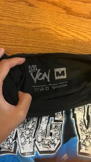 King von graphic tee shirt Black Size M thumbnail 2