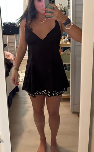 Lucy in the Sky Black Dress Sequin thumbnail 1