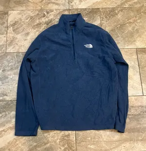 The North Face Black Mossbud High Pile Teddy Fleece 1/4 Zip Pullover thumbnail 1