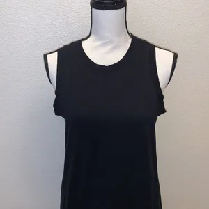 Old Navy black sleeveless knee length dress thumbnail 2