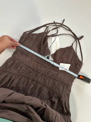 Revolve Tahlia Dress SNDYS Brown thumbnail 8