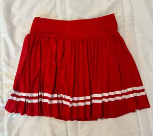 SheIn Red and White Active Skirt thumbnail 1