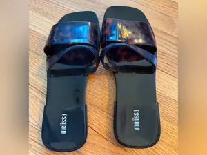Melissa Ivy Tortoiseshell Slide Sandals for Women - 8 thumbnail 5