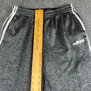 Adidas Womens Gray Space‎ Dye 3-Stripe Jogger Sweatpants Size Medium Activewear thumbnail 5