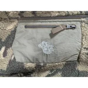 Darc Sport Wolves Lone Pine Woodland Camo Full Zip Fleece Jacket Unisex Sz M New thumbnail 3