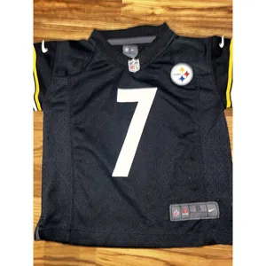 Nike Pittsburgh Steelers‎ Ben Roethlisberger Jersey NFL Shorts Sz 4 Lot Of 2 EUC thumbnail 3