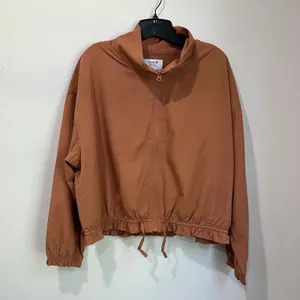Old Navy Active StretchTech Jacket‎ XL Rust Brown Zip Front Quick Dry thumbnail 2