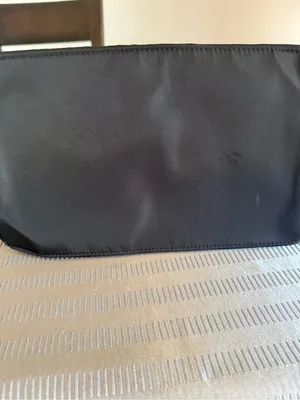 Botkier New York Bond Black Nylon Tote Bag Leather Trim Side Zip Detail thumbnail 8