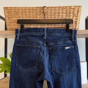 Joe’s Jeans Mid-Rise Dark Wash Skinny Ankle Jeans, 30 thumbnail 5