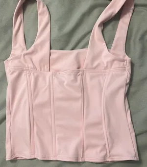 Edikted light pink corset top! thumbnail 3