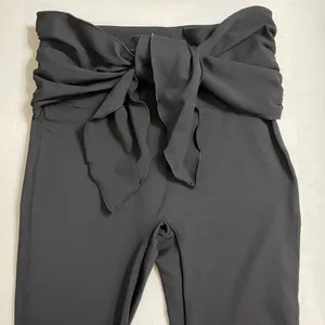 NWOT Zuda Black Bow Tie Leggings Size XXS thumbnail 5