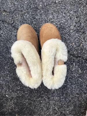 Bearpaw Women’s Size 8 Brown Suede Faux Fur Ankle Boots thumbnail 8