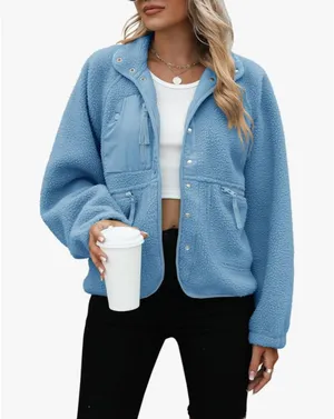 Amazon Blue Fleece Jacket thumbnail 1