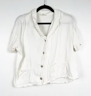 Madewell Short Sleeve Button Up‎ Shirt Sz XS thumbnail 1