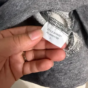 Vuori Colorblock Hoodie Heather Grey color size Large thumbnail 12
