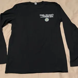 NWOT size small 2016 Stand in Solidarity with Standing Rock fundraiser SS tshirt thumbnail 2