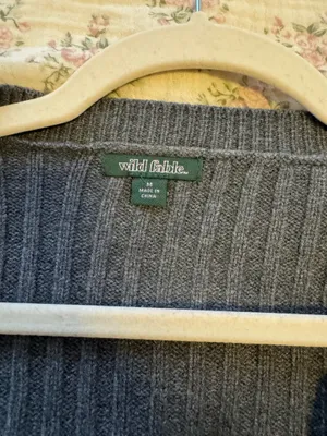 Wild Fable Gray sweater thumbnail 2