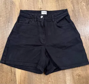 Aritzia Wilfred Free High Waist Black Shorts 2 thumbnail 1