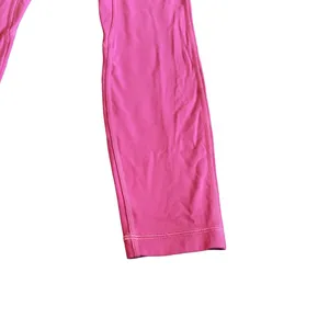 Lululemon High Waisted Full Length Leggings Pink Stretch Comfort Luxury Size 2 thumbnail 4