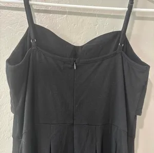 Yathon Black Spaghetti Strap Dress Size M thumbnail 5