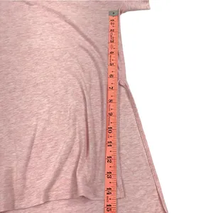 LULULEMON My Mantra V-Neck Hi Low Top Tunic Sz 12/14 Pink Athletic Everyday thumbnail 10