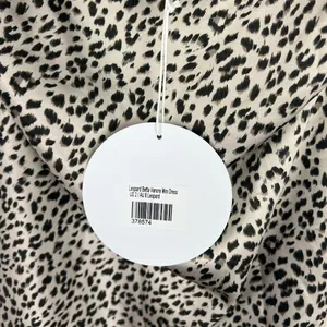 NWT Leopard Betta Vanore Mini Dress US Size 2 NEW T1669 thumbnail 8