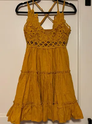 Boutique Dress Yellow thumbnail 1