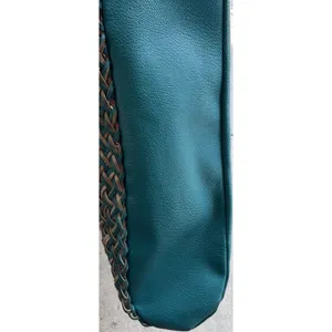 Vintage Style & Co. Sling Woven Blue Large Shoulder Bag Tote Women’s Purse thumbnail 10