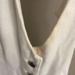 ✨REFORMATION Pamela Halter Denim Mini White Sz 0 Dress✨ thumbnail 10