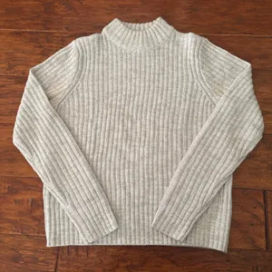 H&M Beige Cream Knit Sweater thumbnail 1