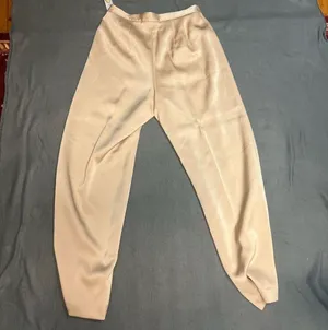 Talbots Petites Champagne Satin Wide Leg Dress Pants Size 6P thumbnail 5