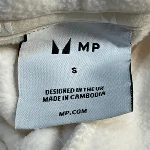 MP MyProtein Women's Cream Lounge Hoodie Hooded Sweatpants 2 Piece Set Size S thumbnail 4