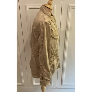Gap Women's Khaki Utility Jacket‎ Safari Military Cotton Lightweight thumbnail 8