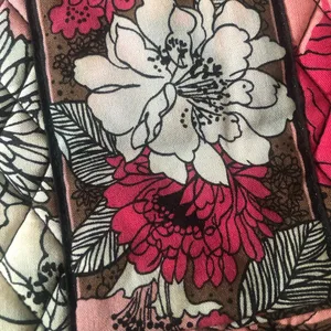 Vera Bradley Laptop Sleeve Pink Flower Quilted Zippered Computer Bag 17” thumbnail 2