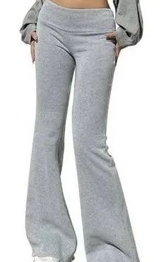 Grey flare leggings Gray thumbnail 1