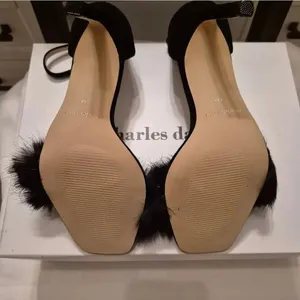 NWB Charles David Wonens Size 6 Empoli Faux Fur Heels Shoes thumbnail 8