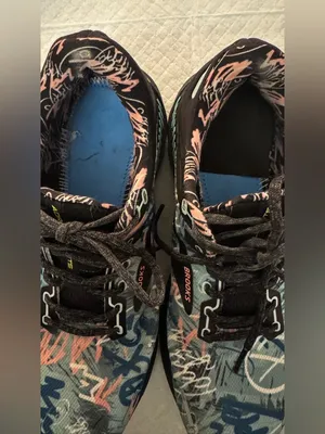 Brooks Adrenaline GTS 22 Running Shoes Black Yucca Flamingo Pink Womens Sz 10 thumbnail 13