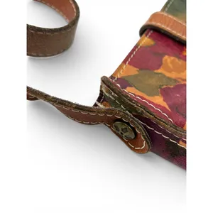 Patricia Nash Venezia Pouch Italian leather crossbody bag purse Flap thumbnail 3