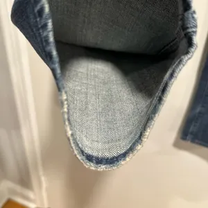 VTG Y2K 7 For All Mankind Sz: 28 Flare Jeans Indigo Low Rise Stretch USA. thumbnail 13